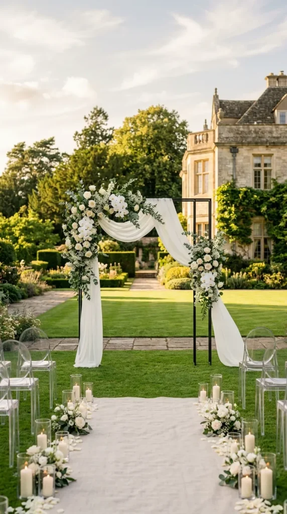 Create a Black Ceremony Arch