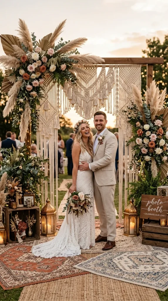 Create a Macramé Photo Booth Installation