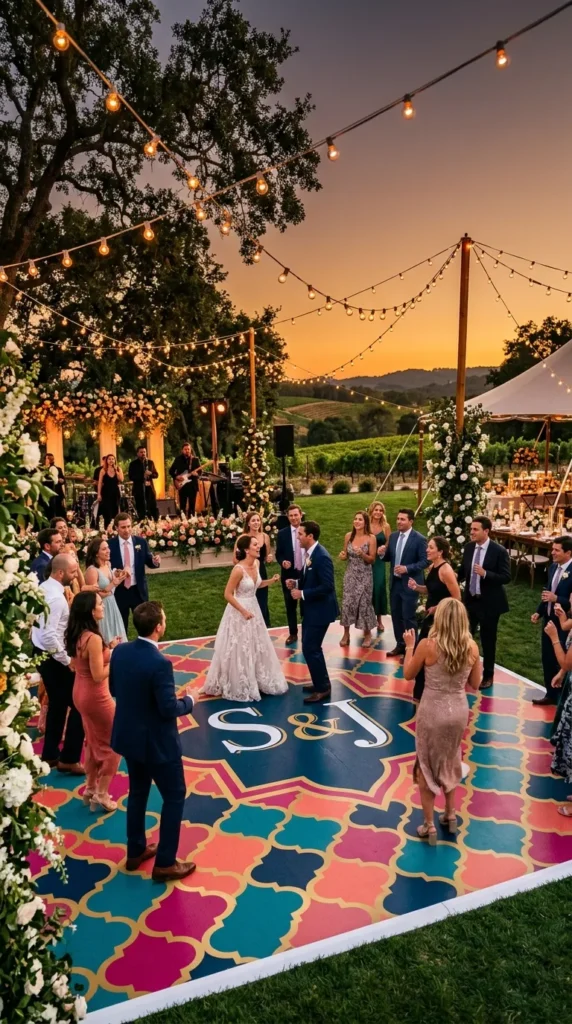 Create a Statement Dance Floor