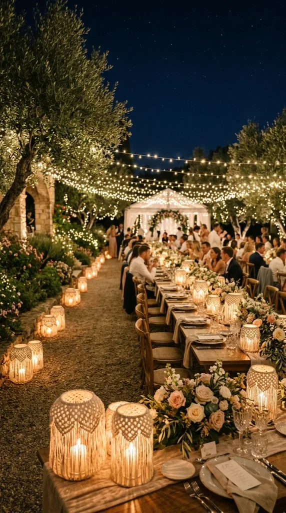 Incorporate Macramé Lantern Covers