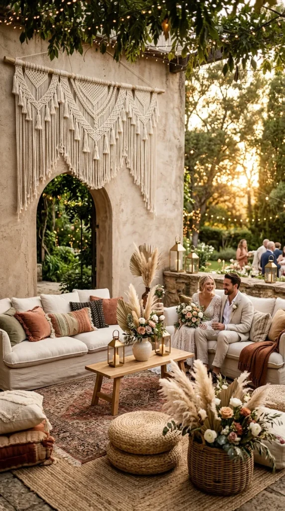 Incorporate Macramé into Lounge Spaces