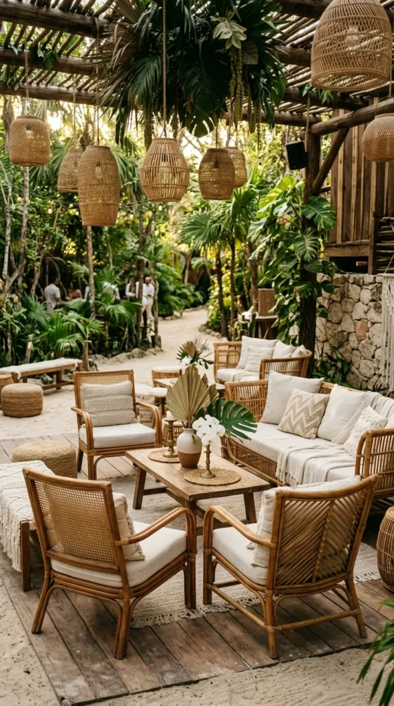 Incorporate Rattan and Cane Details