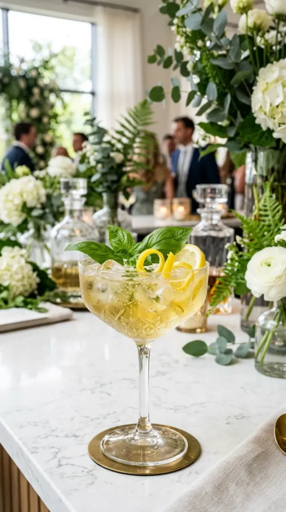 Lemon Basil Spritz