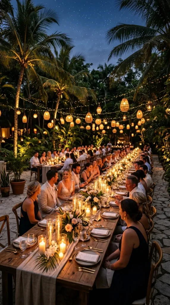 Light the Reception with Hundreds of Candles