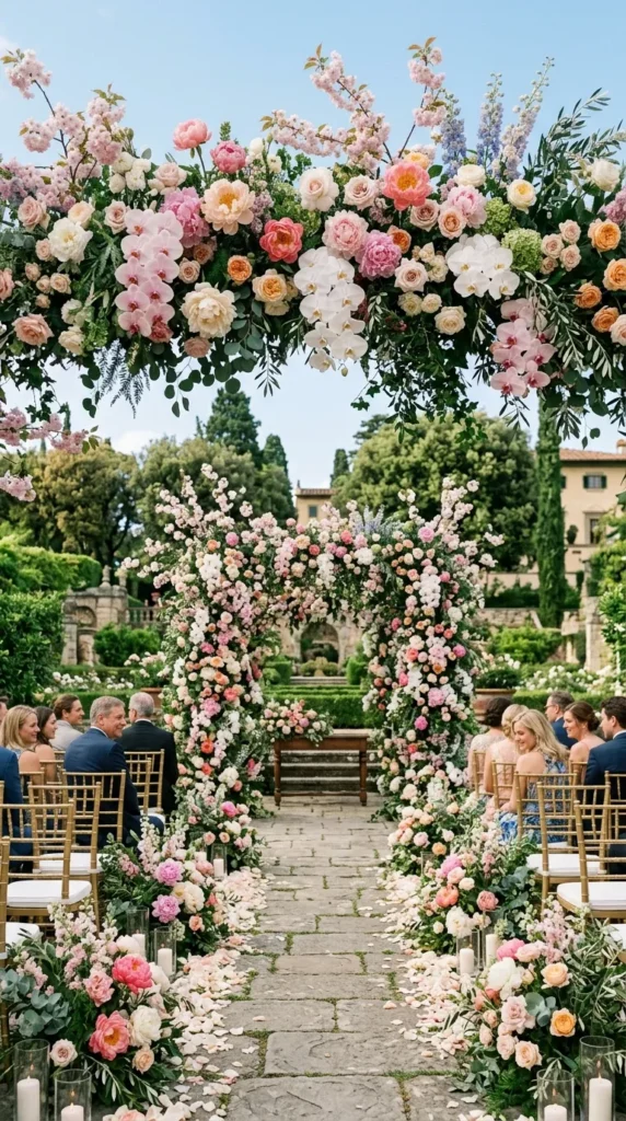 Mix Eastern and Western Floral Styles