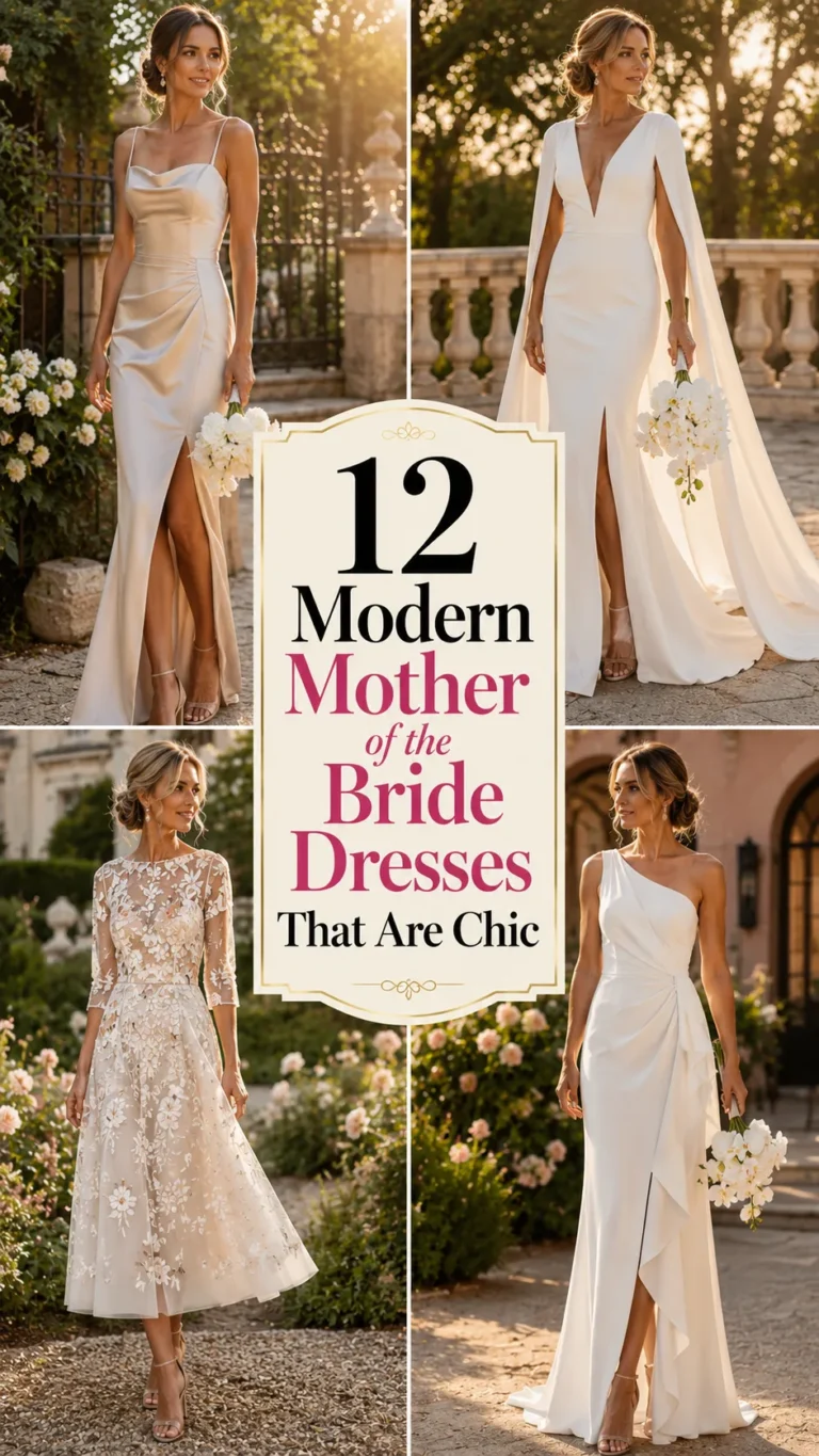 Modern Mother of the Bride Dresses That Are Chic