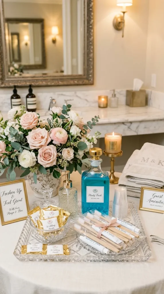Offer Breath Mints and Mouthwash