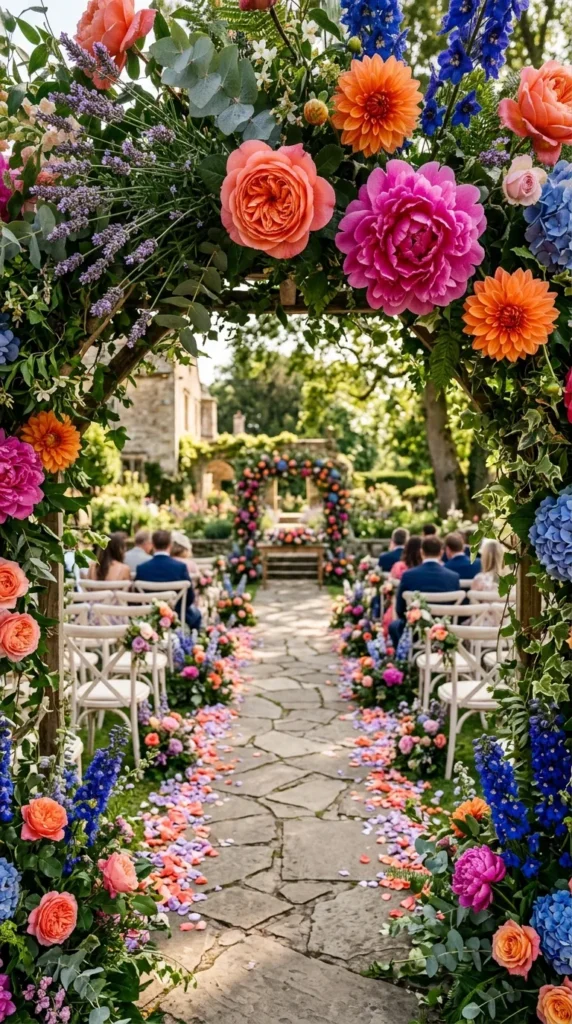 Pair Contrasting Floral Colors
