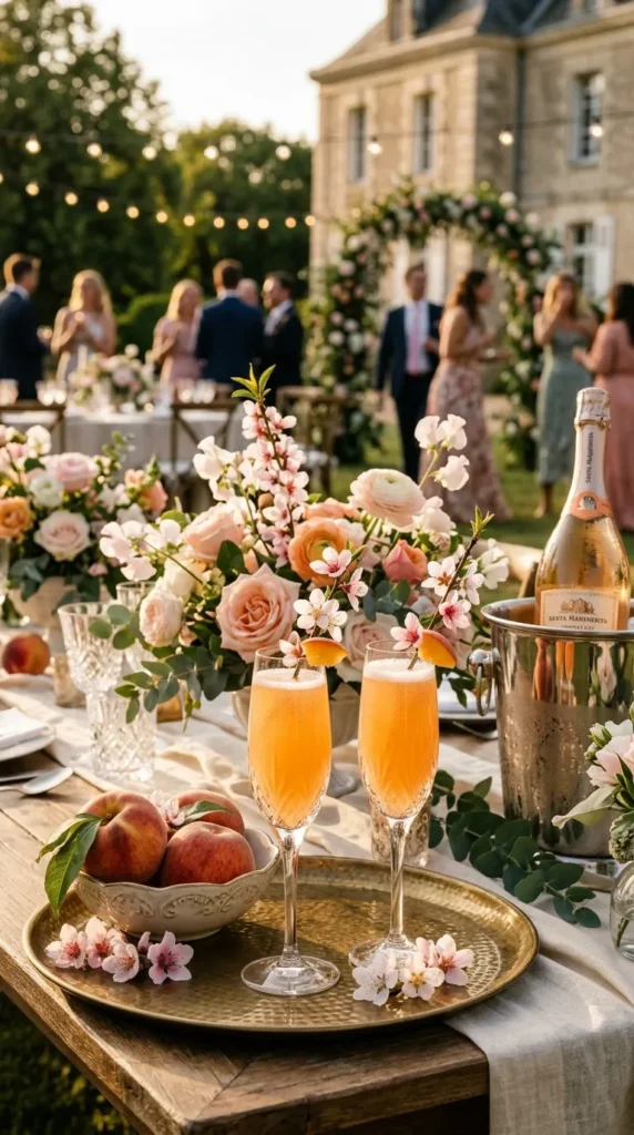 Peach Blossom Bellini