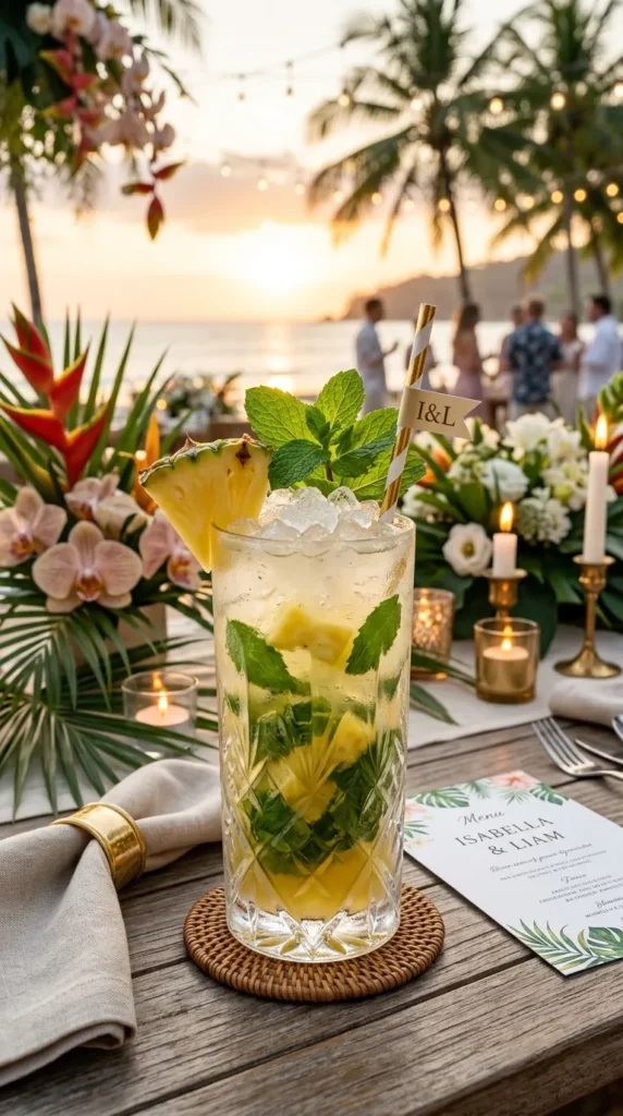 Pineapple Mint Cooler
