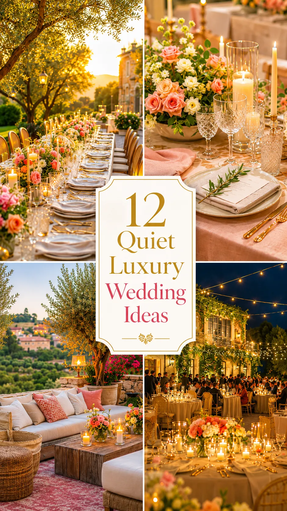 Quiet Luxury Summer Wedding Ideas for a Timeless Elegant Celebration