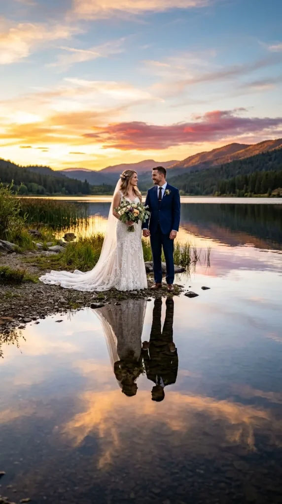 Reflection Photos During Golden Hour