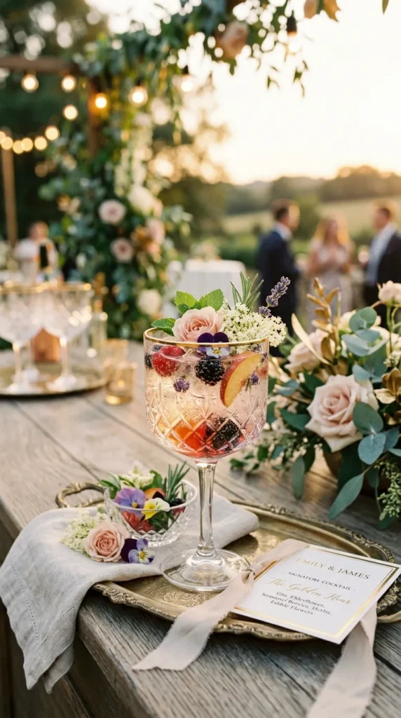 Signature Summer Wedding Spritz