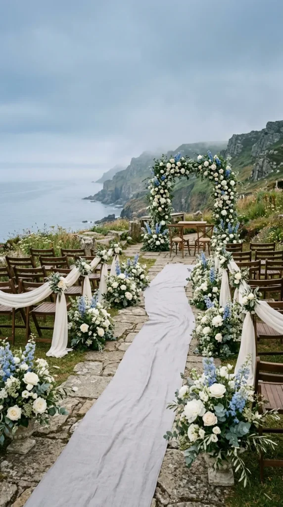 Slate Blue, Dove Grey & Ivory
