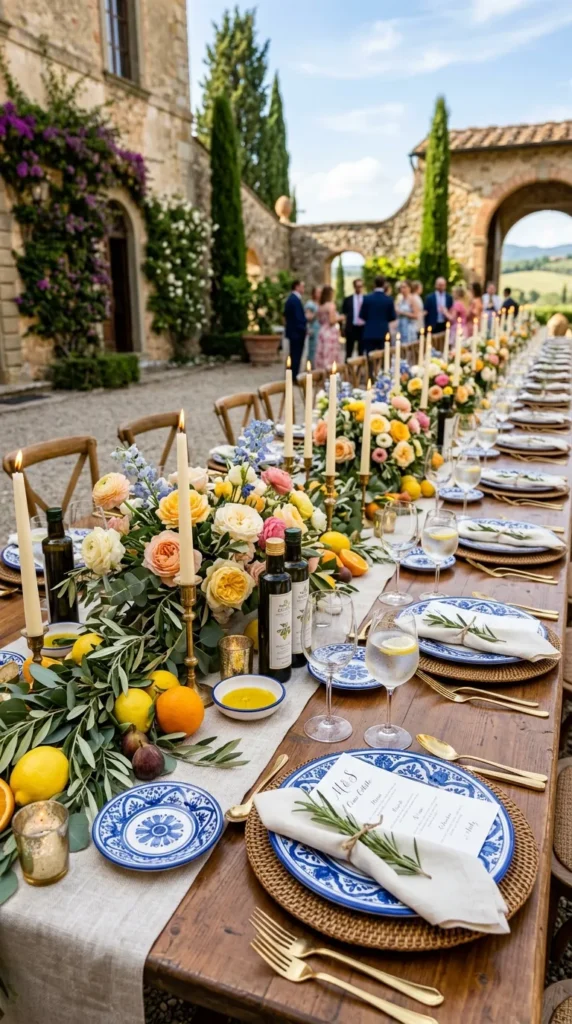 Style a Mediterranean-Inspired Tablescape