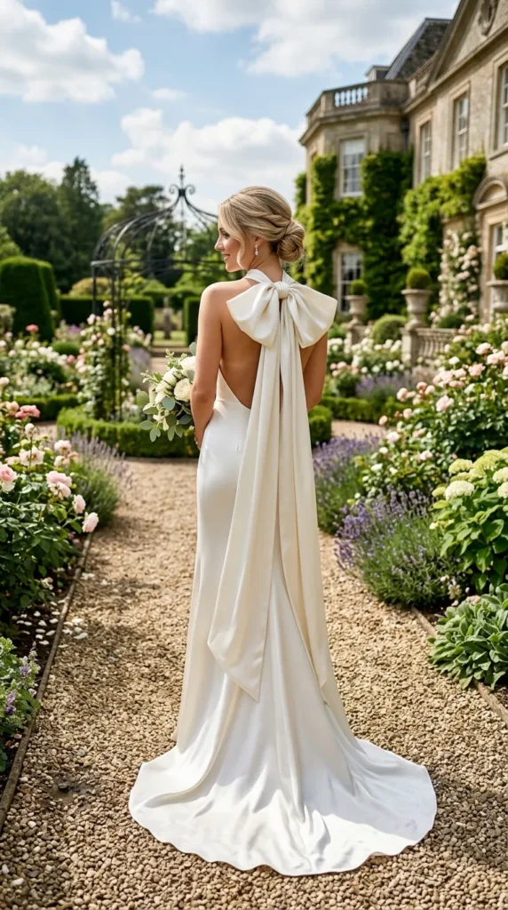 The Bow-Tied Bridal Scarf