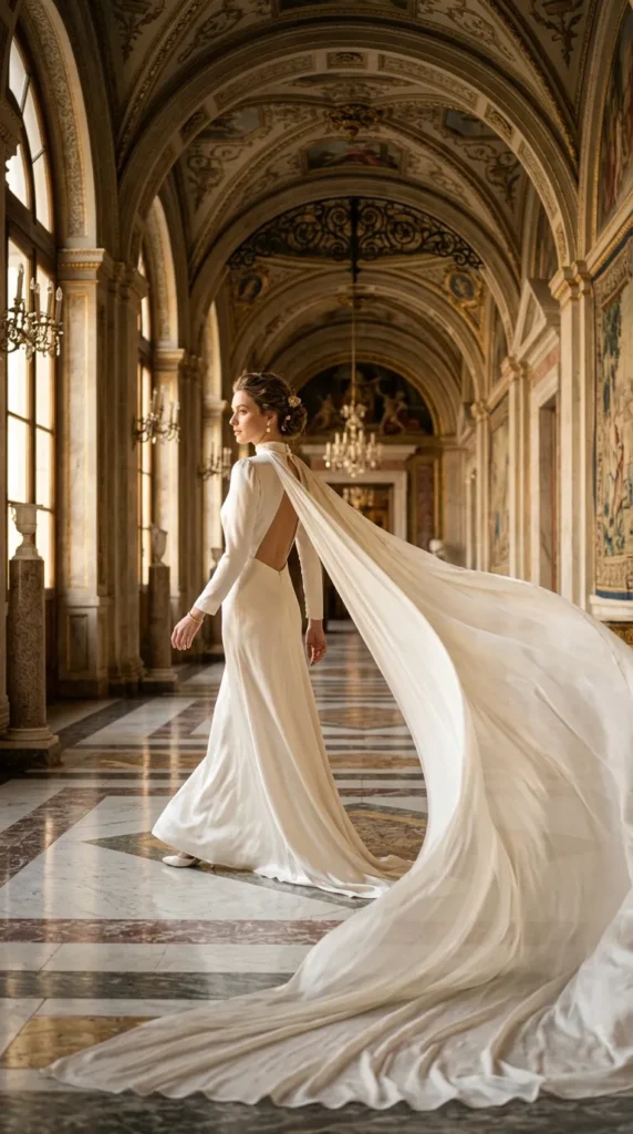 The Cathedral-Length Silk Scarf