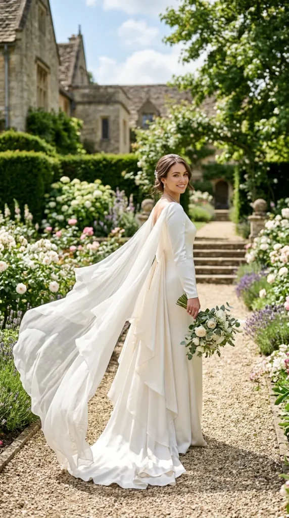 The Double-Layer Chiffon and Satin Scarf