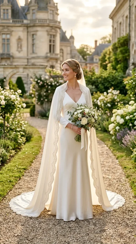 The Pearl-Embellished Satin Scarf