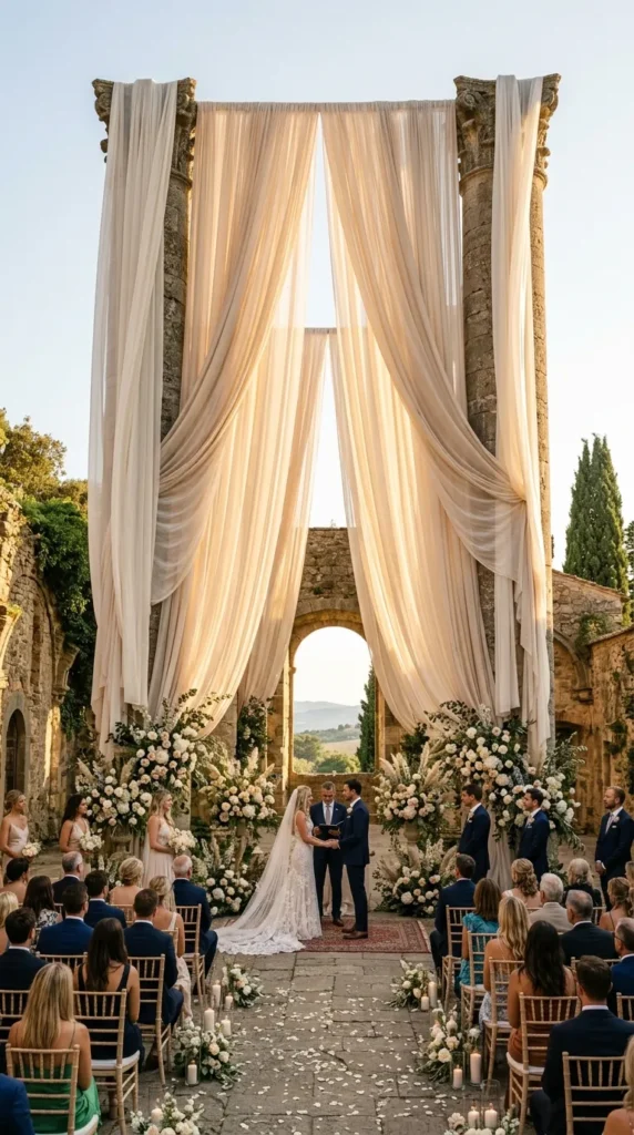 Use Layered Fabric for a Grander Look
