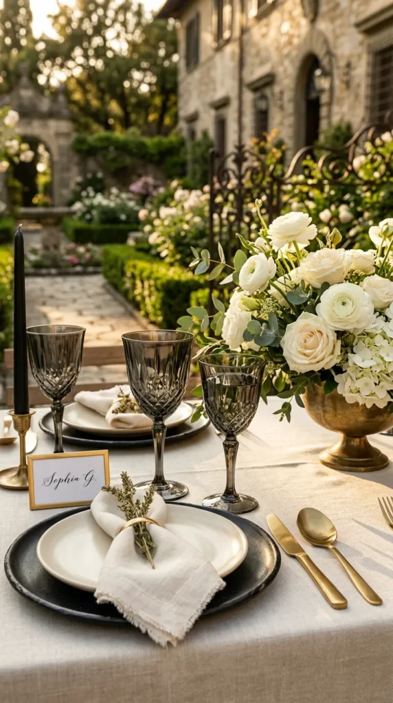 Use Smoked Black Glassware