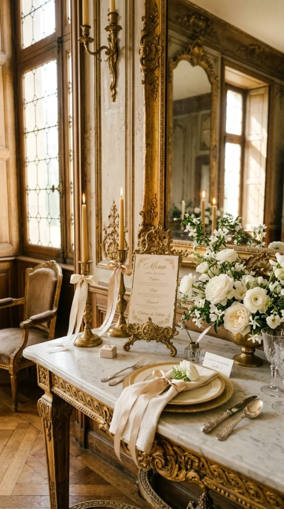 Add Antique Gold Details Throughout the Décor