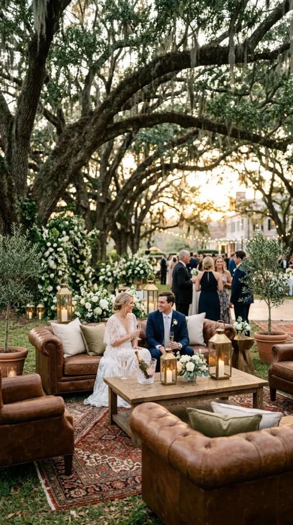 Add Elegant Lounge Areas Outdoors