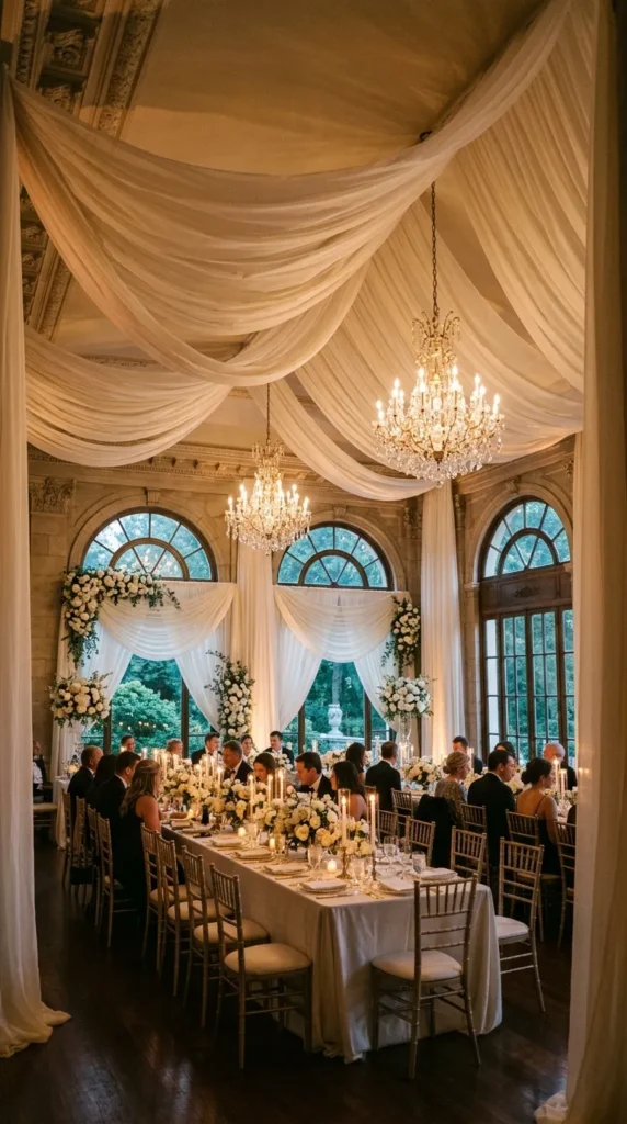 Add Flowing Drapery Throughout the Venue