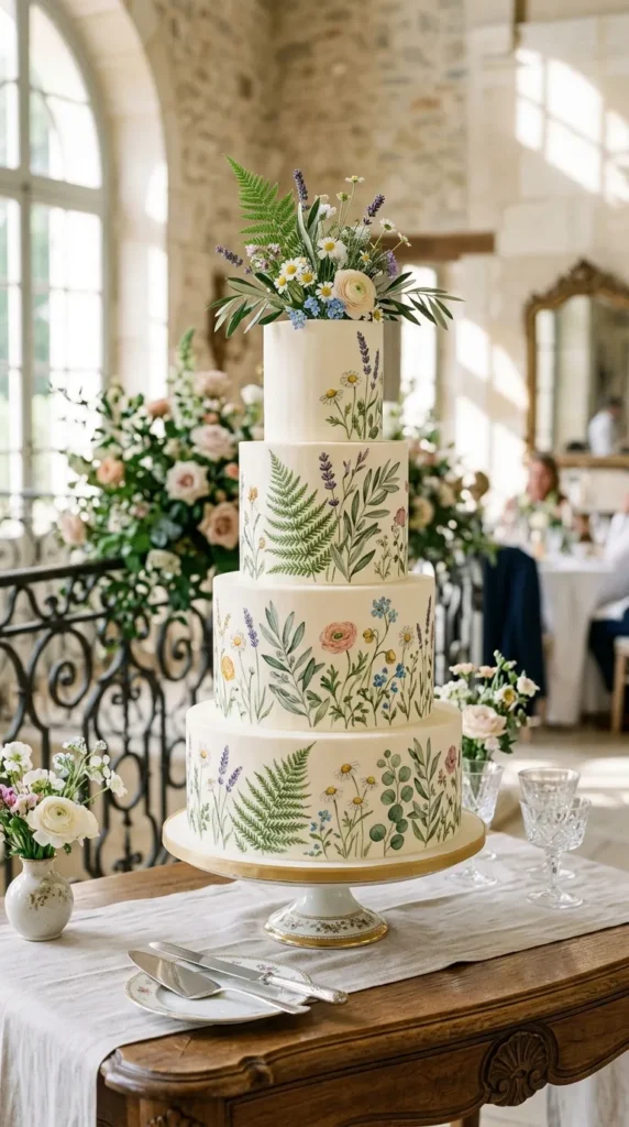 Add Hand-Painted Botanical Illustrations