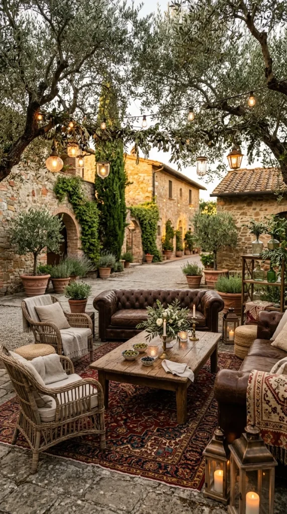 Add Italian-Inspired Lounge Spaces