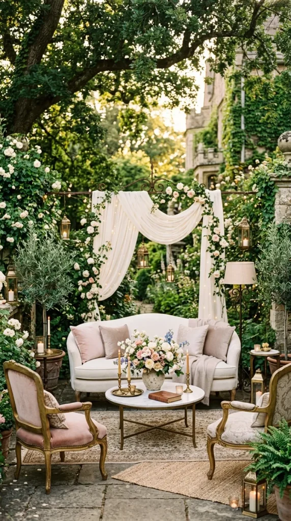 Add Secret Garden Lounge Areas