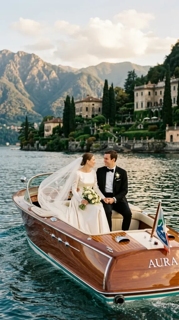 Arrive by Classic Wooden Boat