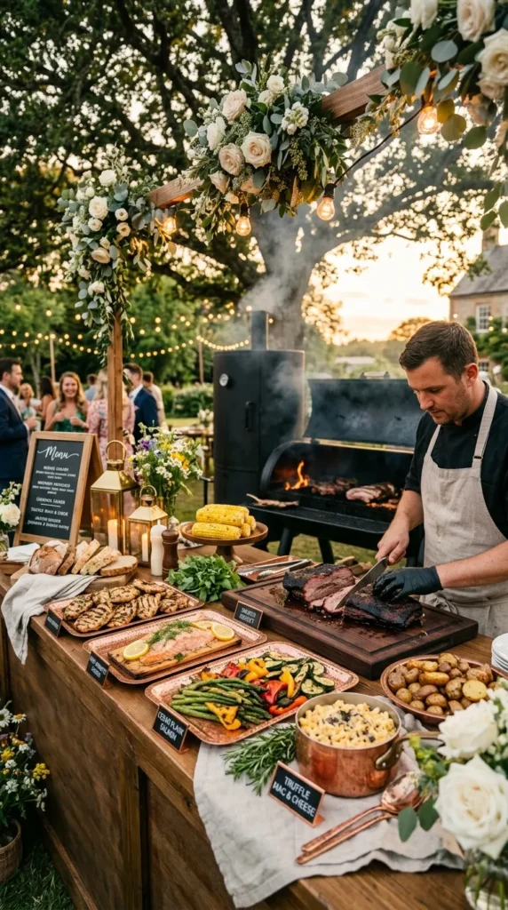 Backyard BBQ with a Gourmet Twist