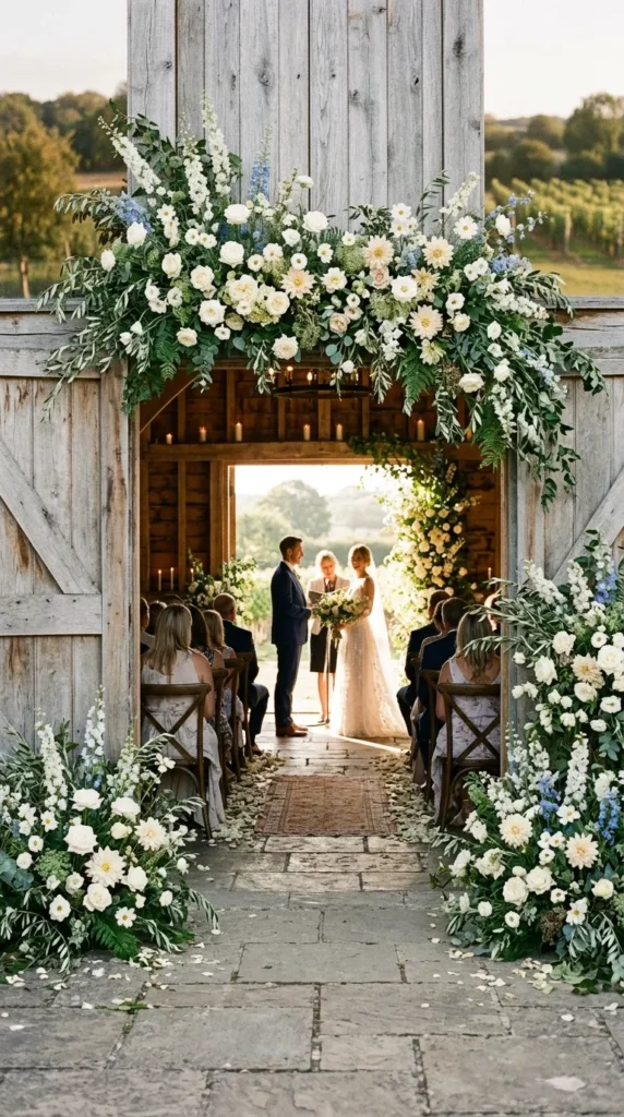 Build a Statement Floral Ceremony Backdrop