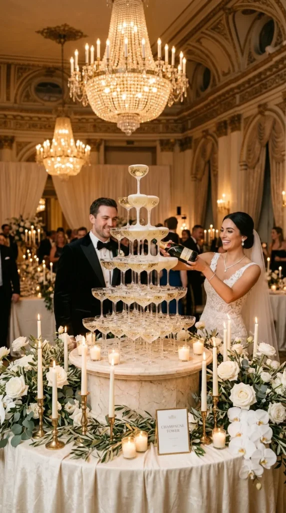 Build an Elegant Champagne Tower