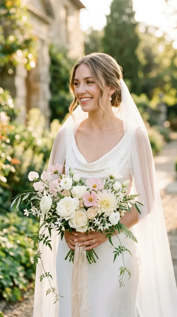 Carry a Garden-Inspired Bridal Bouquet