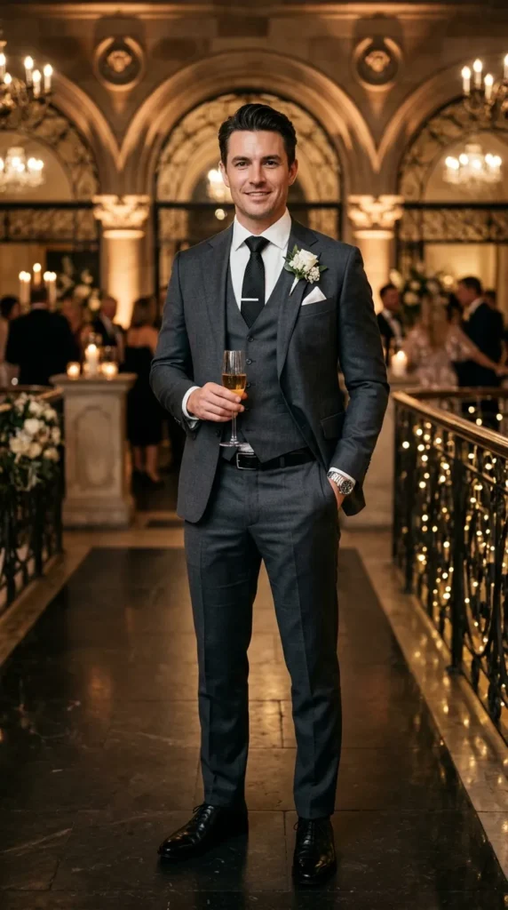 Charcoal Grey with Black Accessories