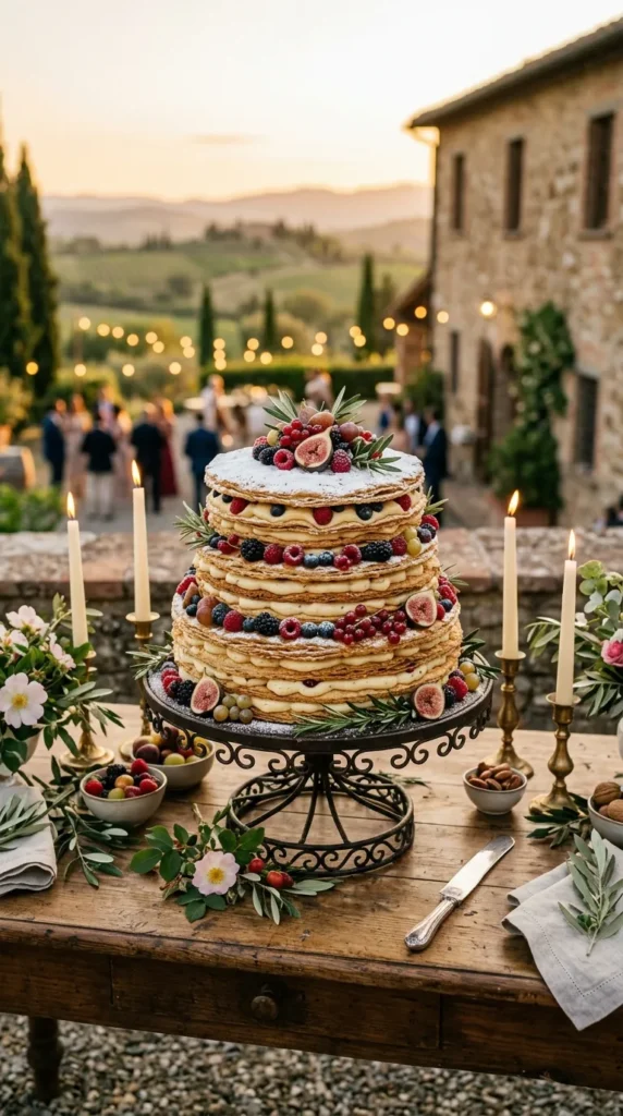 Choose a Millefoglie Wedding Cake