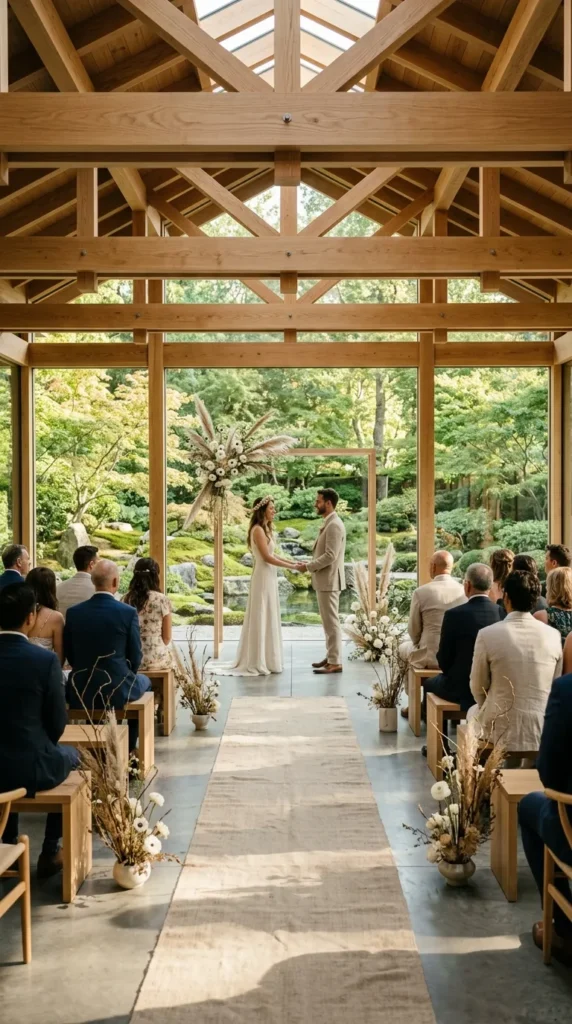 Choose a Venue with Clean Architectural Lines