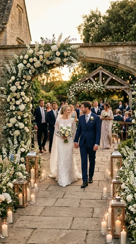Create a Candle-Filled Welcome Entrance