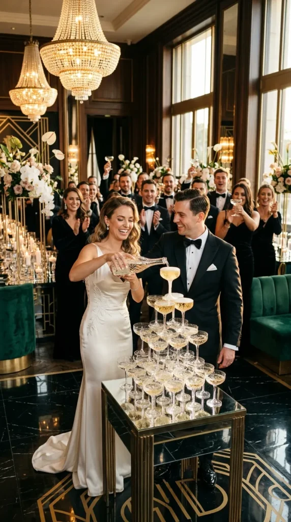Create a Champagne Tower Moment