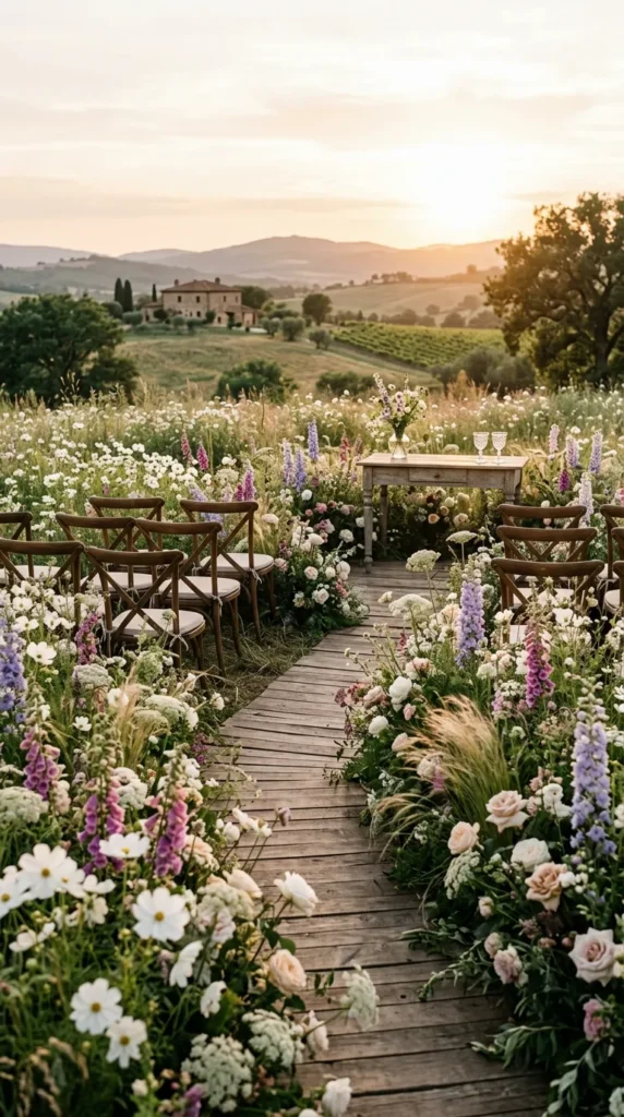 Create a Meadow-Inspired Ceremony Space