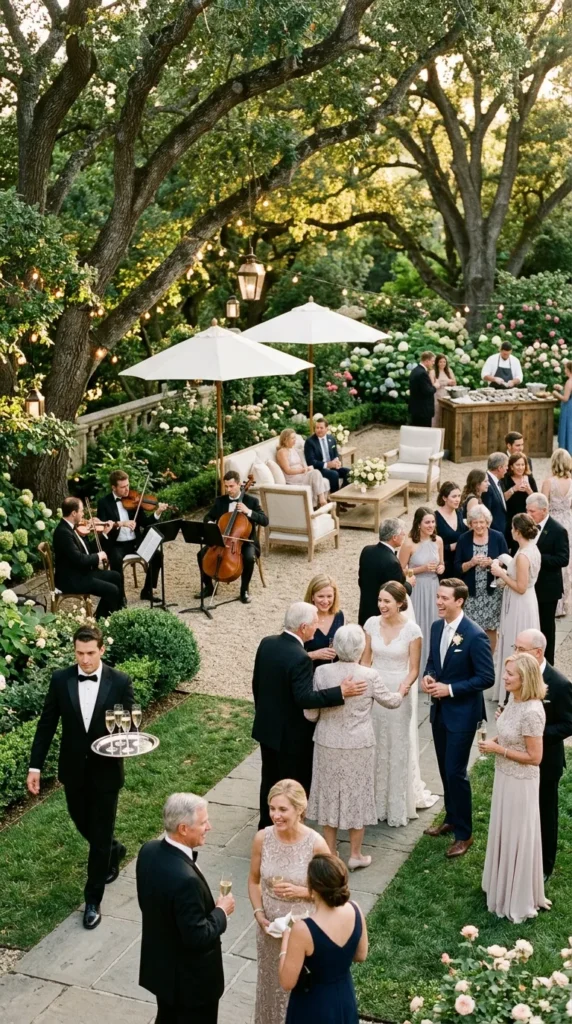 Create an Elegant Garden Cocktail Hour