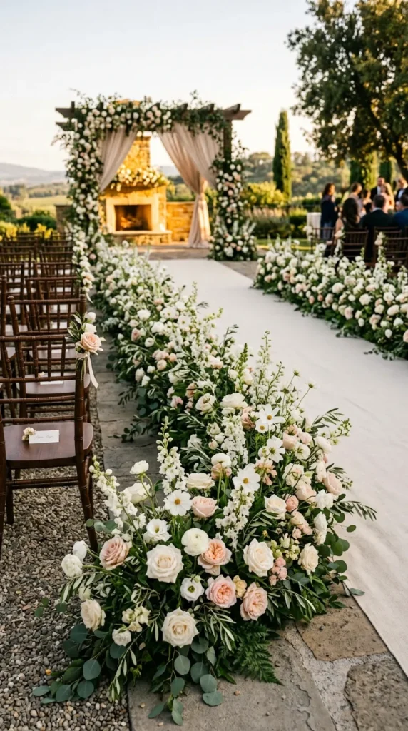 Design an Asymmetrical Floral Border