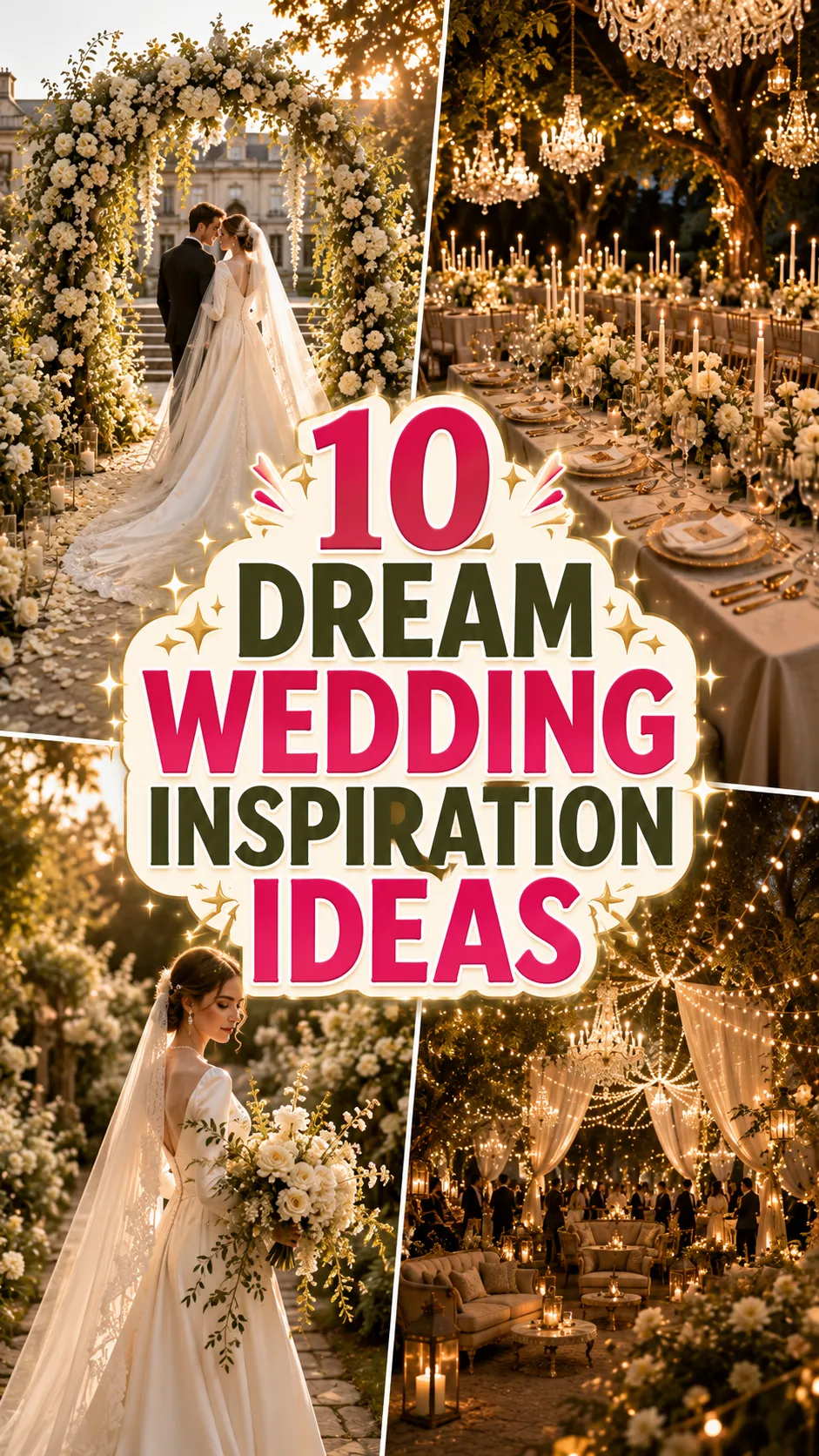 Dream Wedding Inspiration Ideas for a Modern Fairytale Celebration