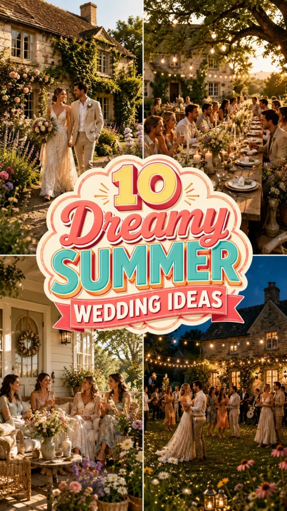 Dreamy Summer Wedding Ideas That Capture the Modern Cottage Aesthetic