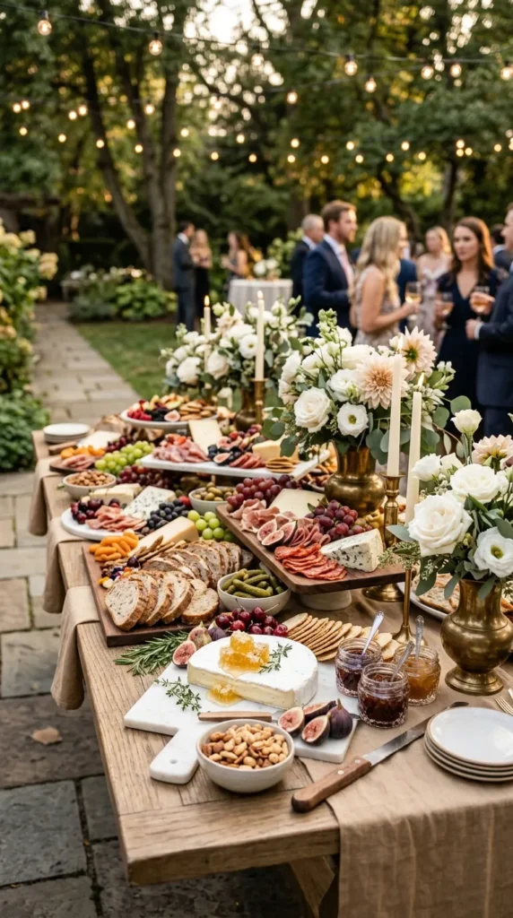 Elegant Charcuterie Grazing Table