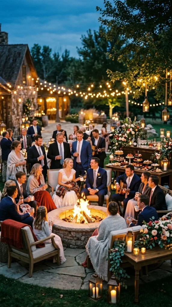 End the Evening Around a Fire Pit