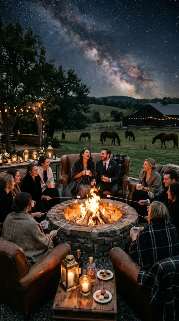 End the Evening Around a Fire Pit