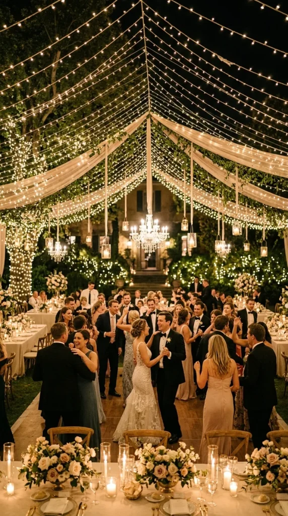 End the Evening Under Twinkling Lights